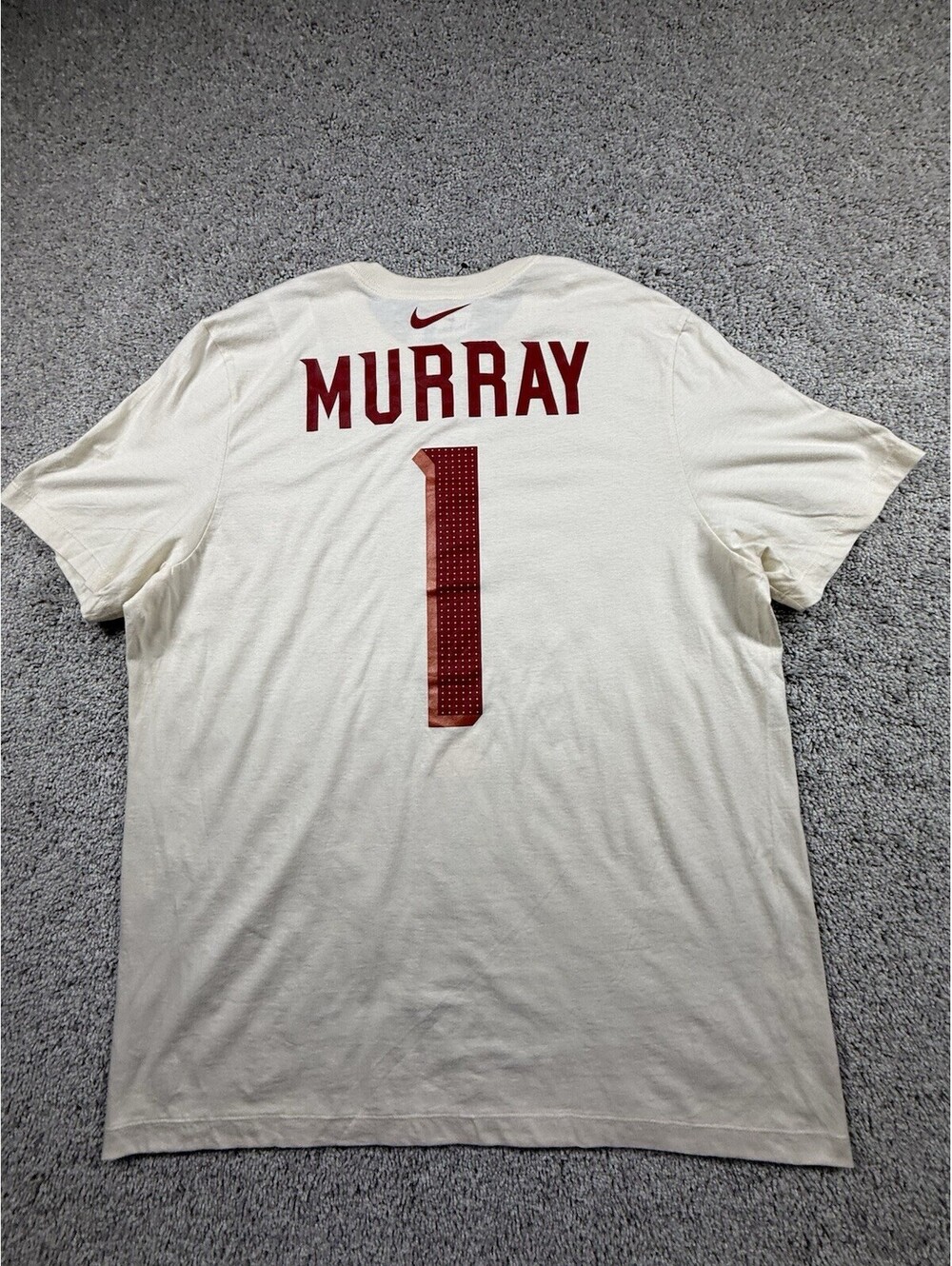 NWT Nike Arizona Cardinals Kyler Murray 1 Tan Rivalry T-Shirt Mens XL NFL